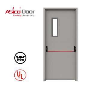 36 be. X 80 in. Acél ajtó