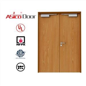 Ásványmag tűzre értékelt ajtó